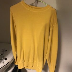 Yellow Brandy Melville Sweater